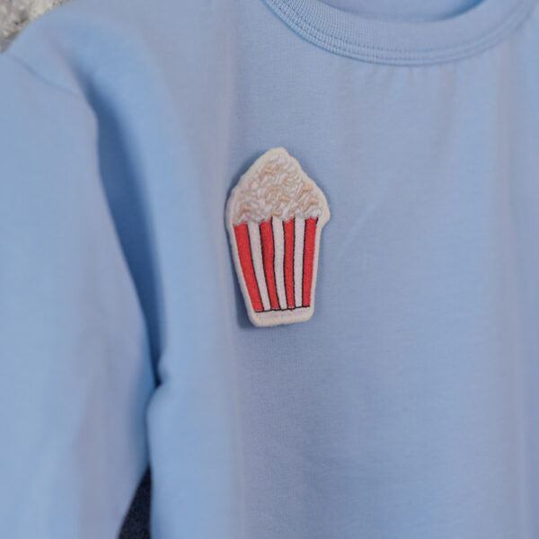 Sweatshirt blau – Bild 2