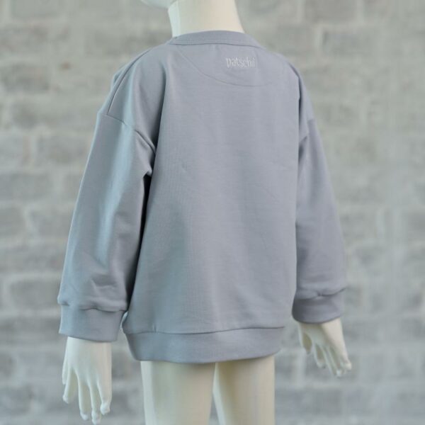 Sweatshirt grau – Bild 4