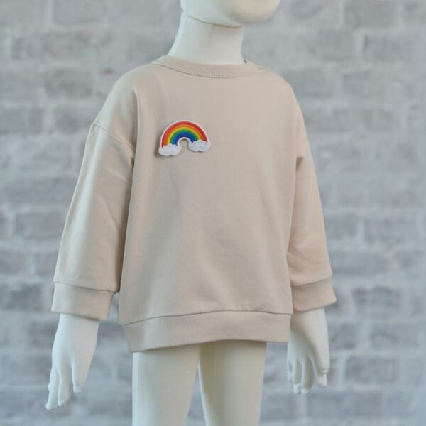 Sweatshirt beige – Bild 5