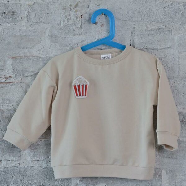 Sweatshirt beige – Bild 2