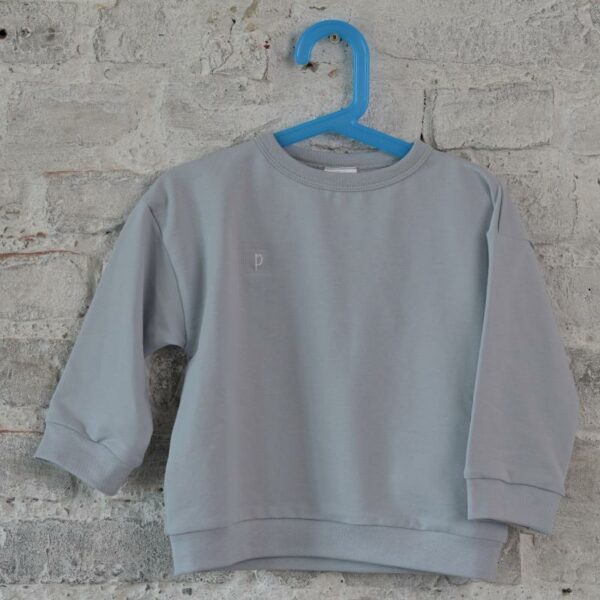 Sweatshirt grau – Bild 2